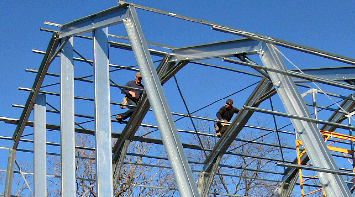 Roof System 3 | Raising the Steel | Aquaganix Depot